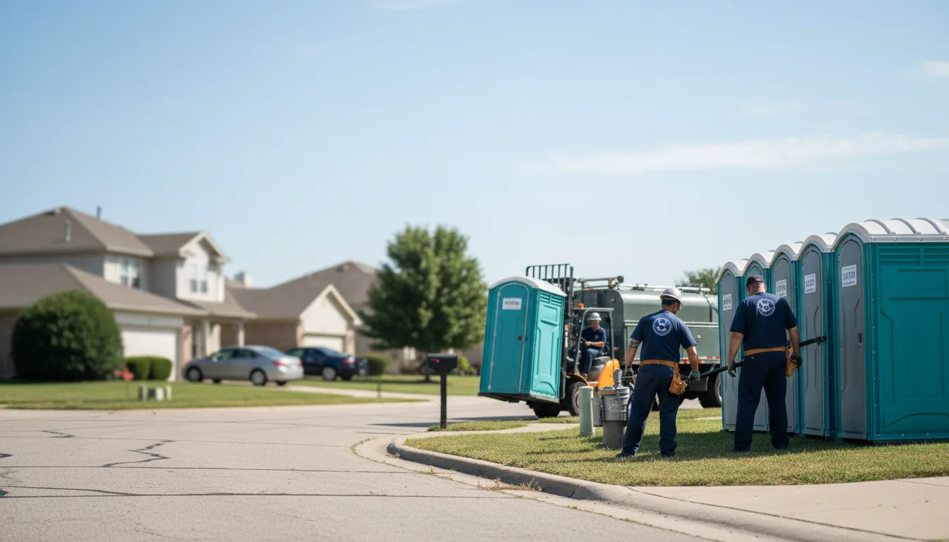 Porta Potty Rental in Sheridan, IL near me